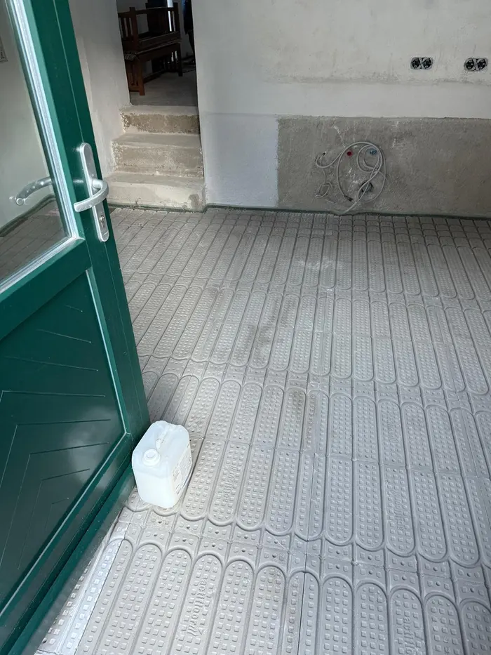 Fußbodenheizung Detail